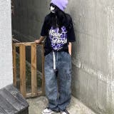 レオパードハートロゴプリントオーバーサイズTシャツ | SHEENA  | 詳細画像12 