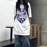 レオパードハートロゴプリントオーバーサイズTシャツ | SHEENA  | 詳細画像17 
