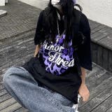 レオパードハートロゴプリントオーバーサイズTシャツ | SHEENA  | 詳細画像3 