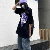 レオパードハートロゴプリントオーバーサイズTシャツ | SHEENA  | 詳細画像8 