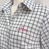 ワンポイントハート刺繍半袖チェックシャツ | SHEENA | 詳細画像16