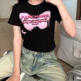 バタフライロゴプリントショート丈Tシャツ | SHEENA | 詳細画像5