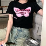 バタフライロゴプリントショート丈Tシャツ | SHEENA | 詳細画像6