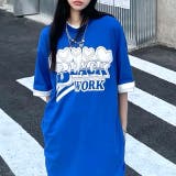 BLACK WORKロゴプリントオーバーサイズTシャツ | SHEENA | 詳細画像12