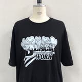 BLACK WORKロゴプリントオーバーサイズTシャツ | SHEENA | 詳細画像17