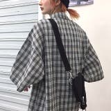 【ユニセックス】半袖オーバーサイズチェックシャツ | SHEENA  | 詳細画像4 