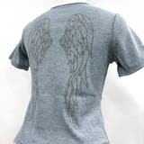キラキラストーンエンジェルモチーフコンパクトTシャツ | SHEENA  | 詳細画像44 