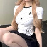サイドドロストドットリボンTシャツ | SHEENA | 詳細画像9