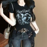 レースフリルイレヘムプリントTシャツ | SHEENA | 詳細画像22