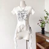 レースフリルイレヘムプリントTシャツ | SHEENA | 詳細画像25