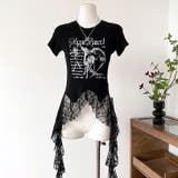 レースフリルイレヘムプリントTシャツ | SHEENA | 詳細画像26