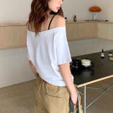 オフショルナンバリングロゴTシャツ | SHEENA | 詳細画像15