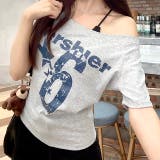 オフショルナンバリングロゴTシャツ | SHEENA | 詳細画像25