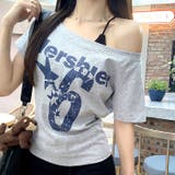 オフショルナンバリングロゴTシャツ | SHEENA | 詳細画像26