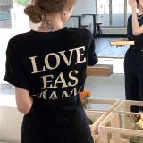 バックメッセージロゴオーバーサイズＴシャツ | SHEENA  | 詳細画像16 