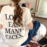 バックメッセージロゴオーバーサイズＴシャツ | SHEENA  | 詳細画像9 