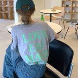 グレー | バックメッセージロゴオーバーサイズＴシャツ | SHEENA 