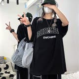 ブラック | BODILESSロゴオーバーサイズＴシャツ | SHEENA 