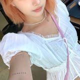 パフスリーブギャザーフリルショート丈トップス | SHEENA  | 詳細画像16 