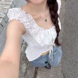 ダブルリボンレーストップス | SHEENA  | 詳細画像10 