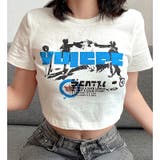 グラフィックロゴプリントコンパクトTシャツ | SHEENA  | 詳細画像7 