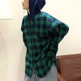 【秋冬新作】フード付きチェックシャツ | SHEENA | 詳細画像13