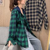 【秋冬新作】フード付きチェックシャツ | SHEENA | 詳細画像19