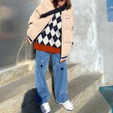 ハート刺しゅうデニムワイドパンツ 韓国ファッション 韓国 | SHEENA  | 詳細画像13 