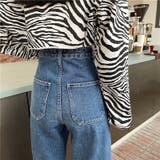 ハート刺しゅうデニムワイドパンツ 韓国ファッション 韓国 | SHEENA  | 詳細画像22 