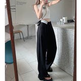 ウエスト折り返しデザインタックワイドパンツ 秋 冬 | SHEENA | 詳細画像5