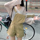 ダメージショートサロペット 春 夏 | SHEENA  | 詳細画像12 