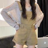 ダメージショートサロペット 春 夏 | SHEENA  | 詳細画像8 