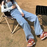 裾スリットデニムサロペット 春 夏 | SHEENA  | 詳細画像20 