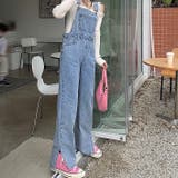 裾スリットデニムサロペット 春 夏 | SHEENA  | 詳細画像23 