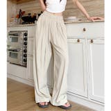 シワ加工リラックスワイドパンツ 春 夏 | SHEENA  | 詳細画像11 