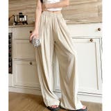 シワ加工リラックスワイドパンツ 春 夏 | SHEENA  | 詳細画像12 