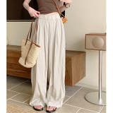 シワ加工リラックスワイドパンツ 春 夏 | SHEENA  | 詳細画像15 