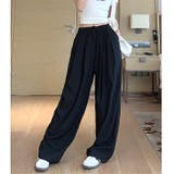 シワ加工リラックスワイドパンツ 春 夏 | SHEENA  | 詳細画像30 