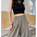 シワ加工リラックスワイドパンツ 春 夏 | SHEENA  | 詳細画像42 