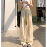 シワ加工リラックスワイドパンツ 春 夏 | SHEENA  | 詳細画像48 