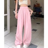 シワ加工リラックスワイドパンツ 春 夏 | SHEENA  | 詳細画像53 