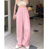 シワ加工リラックスワイドパンツ 春 夏 | SHEENA  | 詳細画像54 