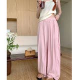 シワ加工リラックスワイドパンツ 春 夏 | SHEENA  | 詳細画像58 