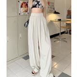 シワ加工リラックスワイドパンツ 春 夏 | SHEENA  | 詳細画像6 