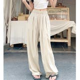 シワ加工リラックスワイドパンツ 春 夏 | SHEENA  | 詳細画像8 