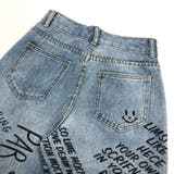 レタリングロゴプリントデニムパンツ 春 夏 | SHEENA | 詳細画像16