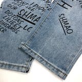 レタリングロゴプリントデニムパンツ 春 夏 | SHEENA | 詳細画像17