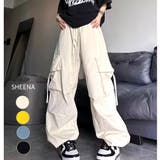 ワイドカーゴパンツ 春 夏 | SHEENA | 詳細画像1