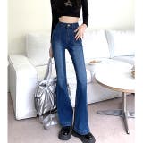 ストレッチデニムフレアパンツ 春 夏 | SHEENA  | 詳細画像12 