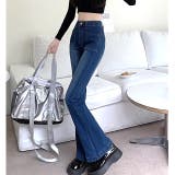 ストレッチデニムフレアパンツ 春 夏 | SHEENA  | 詳細画像14 